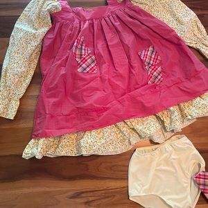 Childs dance costume-musical theater. Annie- hard knock life inspired.